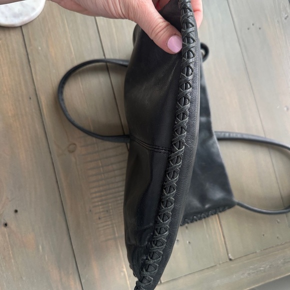 Kenneth Cole Black Leather Tote Bag - Picture 7 of 7